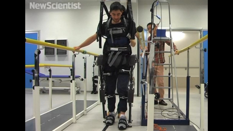 Illustration for article titled The World’s First Mind-controlled Exoskeleton!